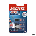 Instant Adhesive Loctite Super Glue-3 Mini (12 Units)