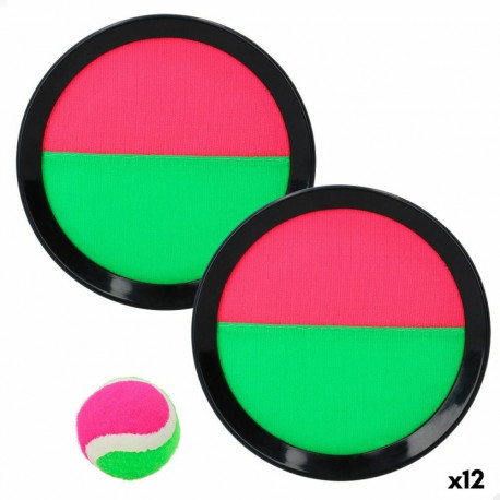Ranna mänguasi Colorbaby Catch Ball 20 x 2 x 20 cm Velcro (12 Ühikut)
