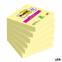 Стикеры для записей Post-it Super Sticky Жёлтый 76 x 76 mm 6 Предметы (24 штук)