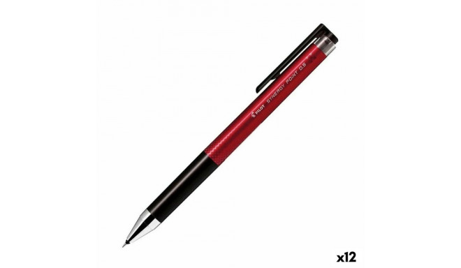 Гелевая ручка Pilot Synergy Point Красный 0,5 mm (12 штук)