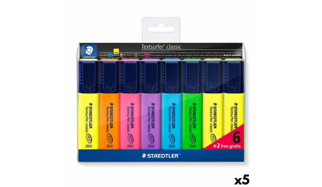 Fluorescent Marker Set Staedtler Textsurfer Classic Multicolour (5 Units)