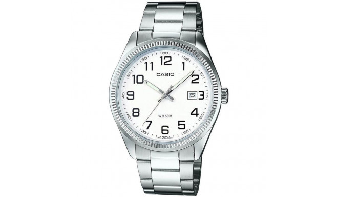 Meeste Kell Casio DATE - WHITE (Ø 38,5 mm)