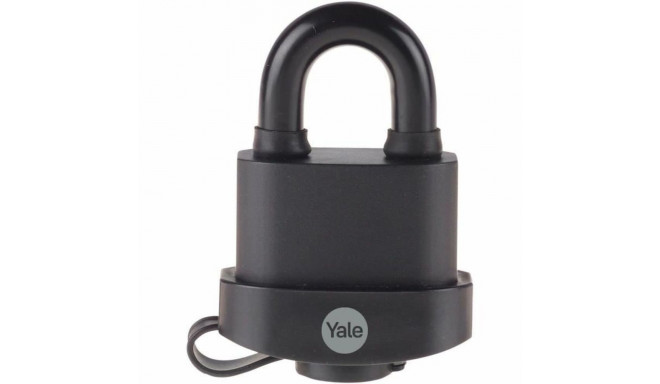 Key padlock Yale Rectangular Black