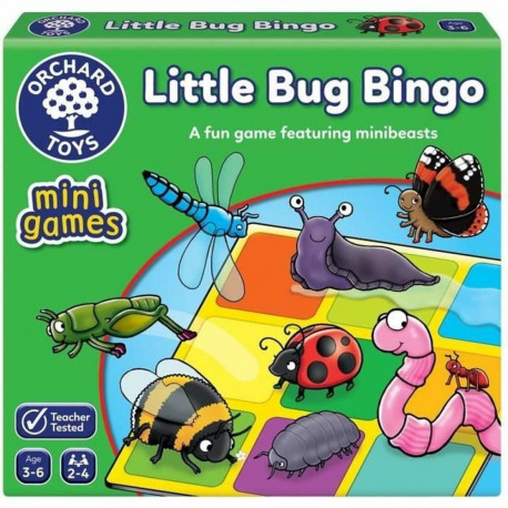 Hariv mäng kolm ühes Orchard Little Bug Bingo (FR)