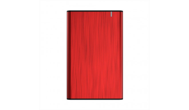 Kõvaketta Ümbris Aisens ASE-2525RED Punane 2,5"