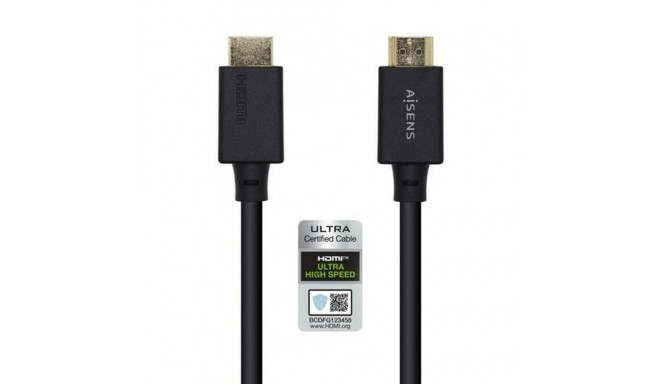 HDMI Kaabel Aisens A150-0421 Must 1 m
