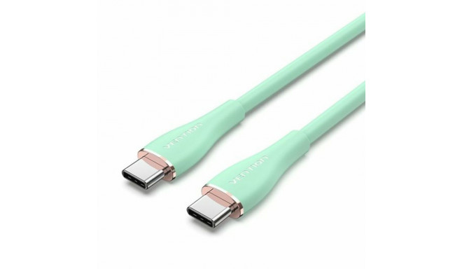 USB-C-kaabel Vention TAWGG 1,5 m Roheline