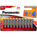 Panasonic Pro Power baterija LR6PPG/10B (6+4 gb.)