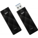 Silicon Power zibatmiņa 64GB Blaze B20 USB 3.0, melna