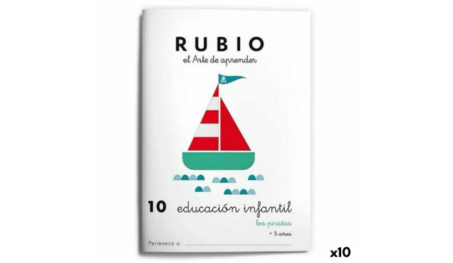 Early Childhood Education Notebook Rubio Nº10 A5 Spanish (10 Units)