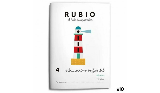 Early Childhood Education Notebook Rubio Nº4 A5 Spanish (10 Units)