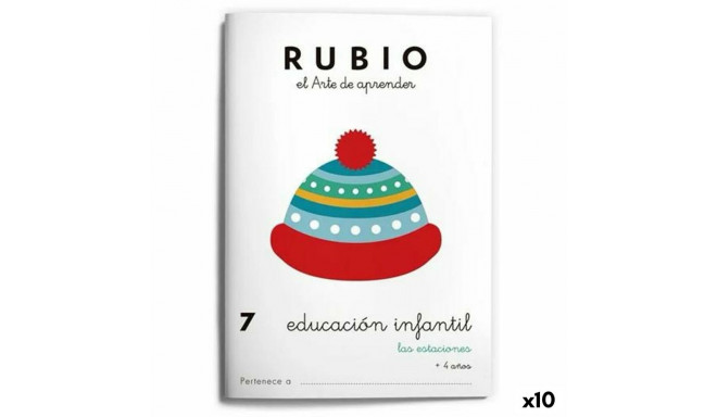 Early Childhood Education Notebook Rubio Nº7 A5 испанский (10 штук)