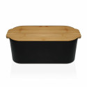 Breadbasket Versa Black Bamboo polypropylene 18,5 x 12 x 33 cm