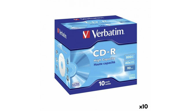 CD-R Verbatim 800 MB 40x (10 Units)
