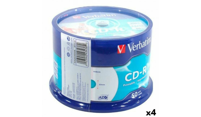 CD-R Verbatim 700 MB 52x (4 gb.)