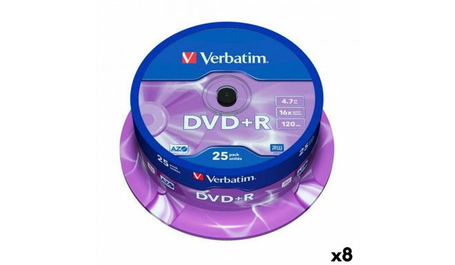 DVR + R Verbatim 4,7 GB 16x (8 gb.)