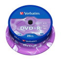 DVD+R Verbatim 4,7 GB 16x (8 Ühikut)