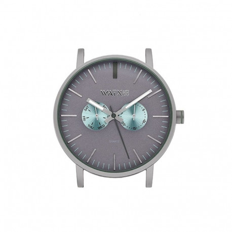 Unisex Kell Watx & Colors WXCA2734  Hall Hõbedane (Ø 44 mm)
