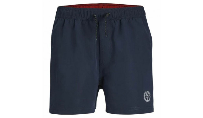 Peldkostīms Bērniem Jack & Jones Jjswim Solid Ly Tumši Zils - 152 cm