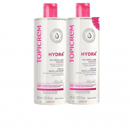 Facial Cleansing Gel Topicrem HYDRA+ 400 ml