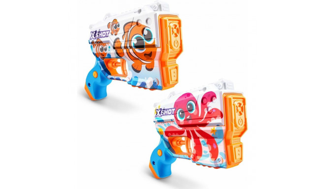 2 pistoles komplekts Zuru X-Shot Preschool Blaster  130 ml 15,5 x 37 x 4,8 cm