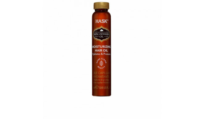 Капиллярное масло HASK MACADAMIA OIL 18 ml Увлажняющее