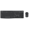 Klaviatuur ja Hiir Logitech 920-012077 Grafiithall Mustvalge QWERTY