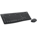 Klaviatuur ja Hiir Logitech 920-012077 Grafiithall Mustvalge QWERTY