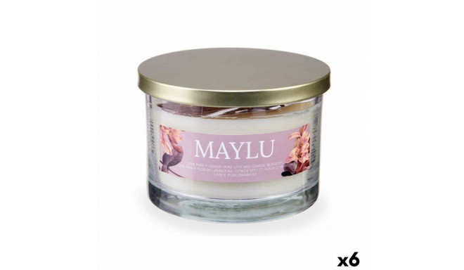 Scented Candle Acorde 3 WICK JAR- A Maylu 400 g (6 Units)