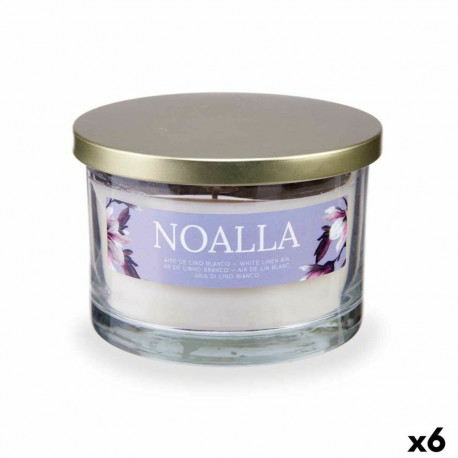 Scented Candle Acorde 3 WICK JAR- B Noalla 400 g (6 Units)
