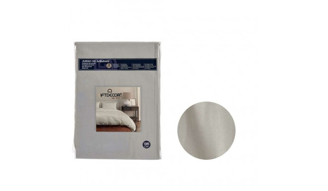 Bedding set Grey Double 3 Pieces