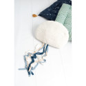 Fluffy toy Crochetts Blue White Octopus Jellyfish 40 x 95 x 8 cm 3 Pieces
