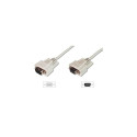 Digitus Datatransfer extension cable, D-Sub9/M - D-Sub9/F