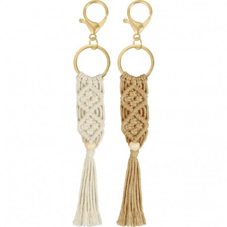 Võtmehoidja Macrame natural