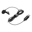 Saramonic SR-ULM10 tie microphone with USB connector