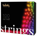 Twinkly LED Christmas tree lights for multicolor cable - RGB 100 pcs (TWS100STP-BEU)