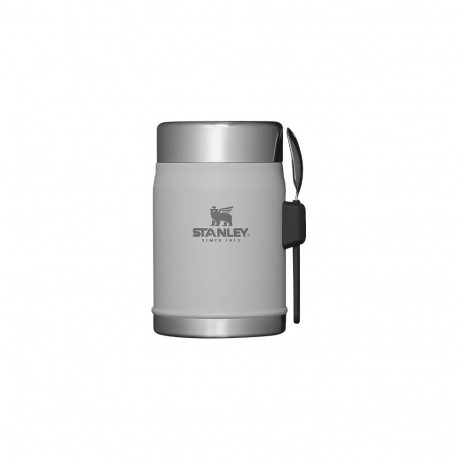 Food thermos STANLEY CLASSIC ASH, gray, 0.4 l