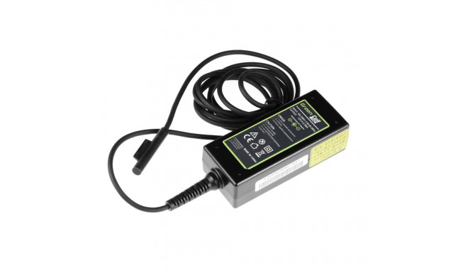 Green Cell PRO laadija vahelduvvooluadapter Microsoft Surface Pro 3 ja Pro 4 jaoks 36W / 12V 2,58A /
