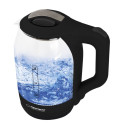 Esperanza EKK025K YUKON - Electric Kettle 1 7L GLASS WITH LED LIGHT