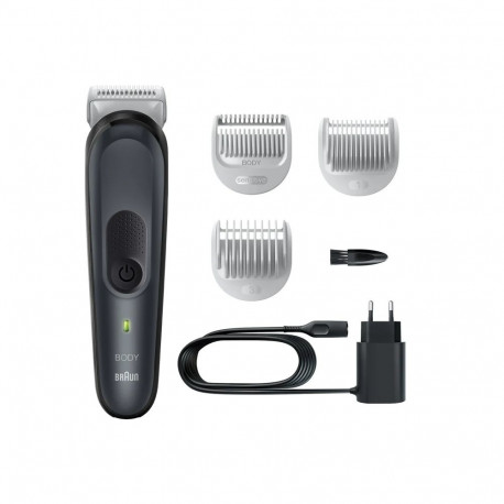 Braun Body Groomer BG3340 juhtmeta ja juhtmega tööaeg (max) 80 min NiMH must/hall
