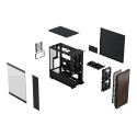Midi Fractal Design North Charcoal Black Window Clear