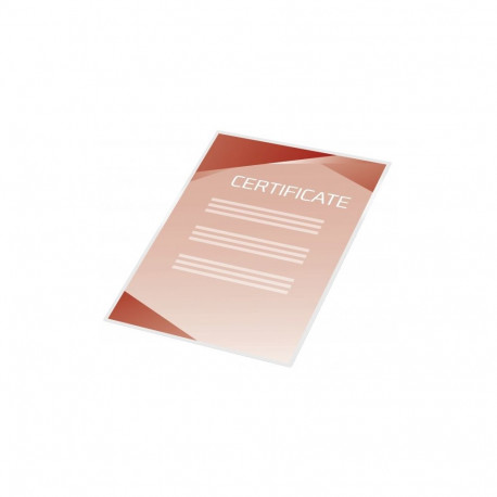 Laminating pouches GBC A4, 75 mic, transparent, pack. (100 pcs.)