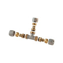 DEMOUNTABLE THREADED TEE 1445E 18X16X18 DEMOUNTABLE THREADED TEE 1445E 18X16X18