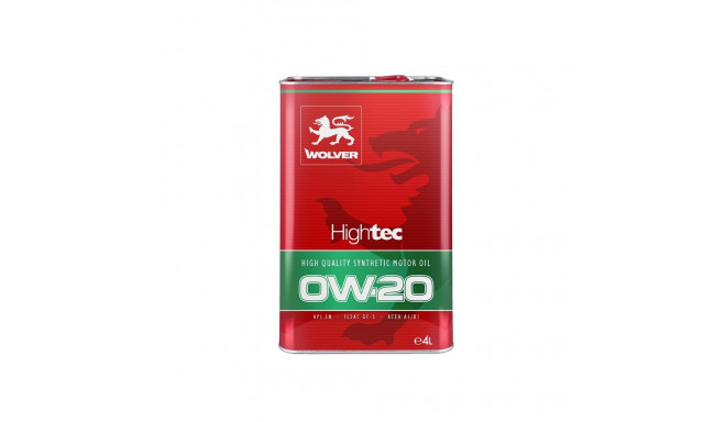 MOTOR OIL WOLVER HIGHTEC HYBRID 0W-20 4L