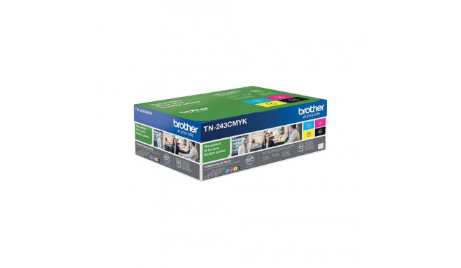 Brother TN243CMYK laser tooneri kassettide komplekt, 4 värvi