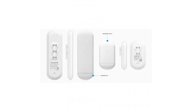 Ubiquiti LOCO5AC CPE NanoStation 5AC loco, 5GHz, 1x RJ45 1000Mb/s, 13dBi