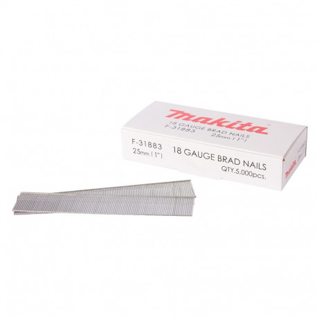 MAKITA 18GA 1.0x25mm naelad /5000 tk