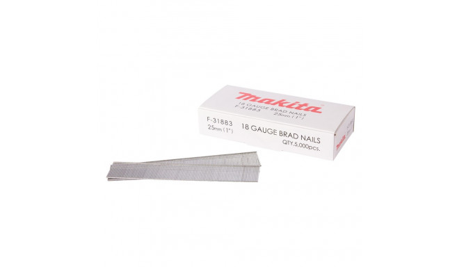 MAKITA 18GA 1.0x25mm naelad /5000 tk