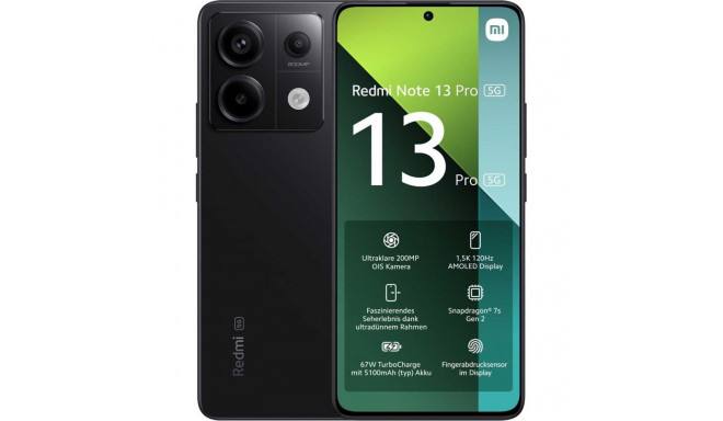 Xiaomi Redmi Note 13 Pro 5G 8/256GB Black EU