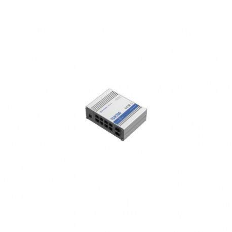 Industrial Ethernet switch with 8 PoE+ 10/100/1000BaseT(X) ports and 2 SFP ports, -40 to 75°C